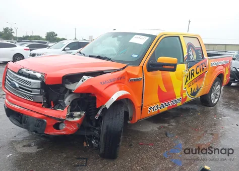 2014 Ford F-150 Limited z USA, uszkodzony, nr VIN 1FTFW1CT4EFB46460